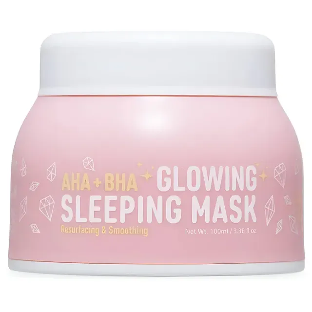Masca de noapte hidratanta si hranitoare cu colagen si retinal Look At Me, 100 ml