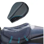Husa cu gel pentru sa motocicleta si scuter, scutere cu husa impermeabila, amortizare si respirabil, pentru toate anotimpurile, Imbunatatiti confortul la calatoriile pe distante lungi, Negru
