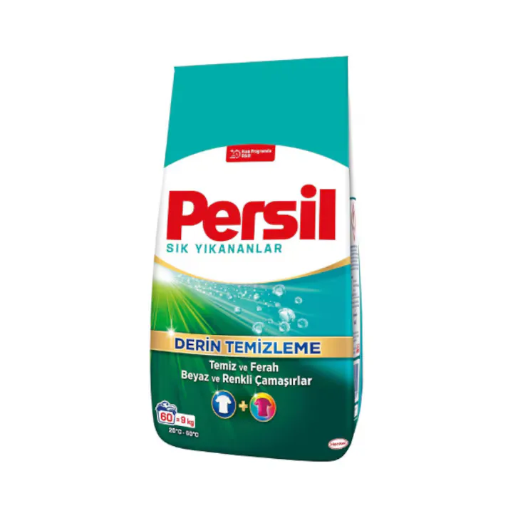 Detergent rufe, Persil Deep Clean, 9 kg, pentru rufe albe si colorate, actiune eficienta la temperaturi scazute