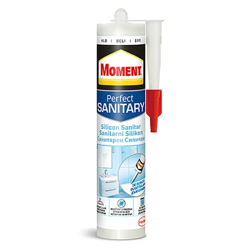 Silicon Moment sanitar transparent 280 ml