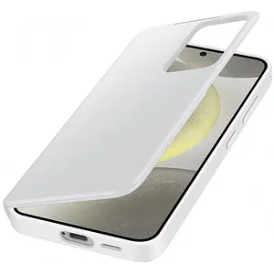 Husa SAMSUNG Smart View Wallet Case pentru Galaxy S24, EF-ZS921CWEGWW, White