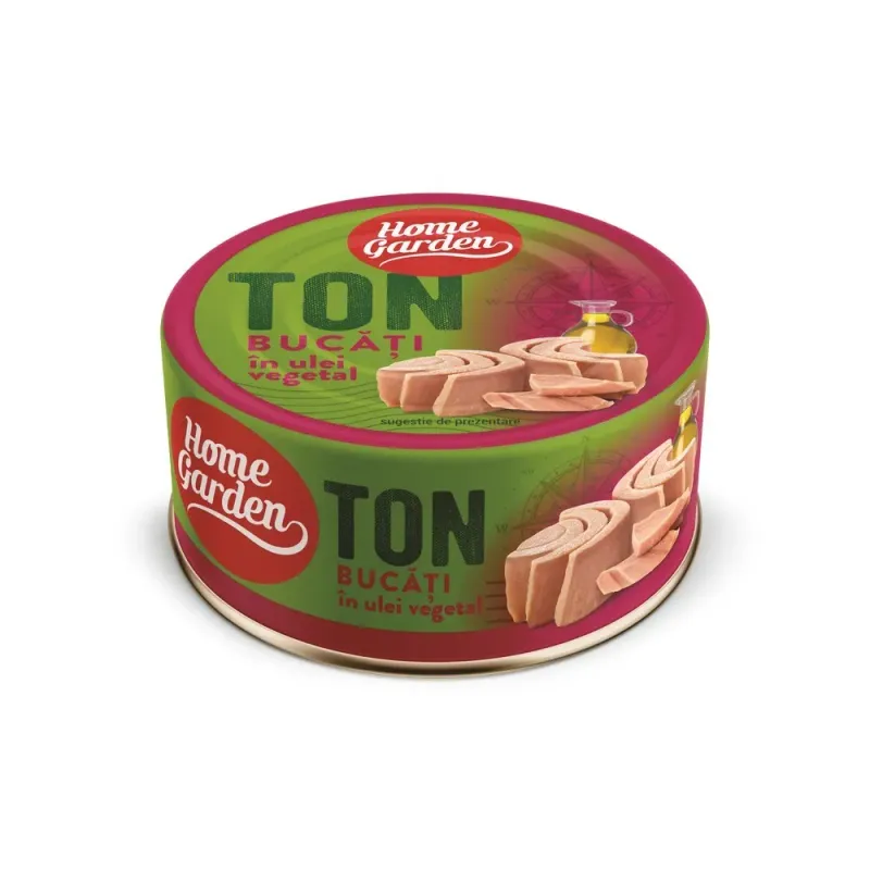 Ton bucati Home Garden in ulei vegetal 170 g