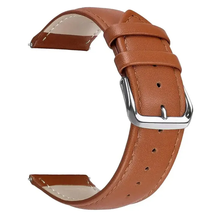 Curea pentru Smartwatch Huawei Watch GT 5 46 mm, Bratara pentru toate incheieturile, prindere sigura, Culoare piele maro