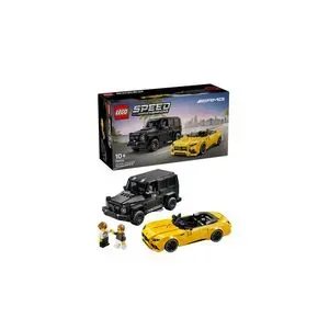 LEGO Speed Champions - Mercedes-AMG G 63 si Mercedes-AMG SL 63 76924, 808 piese