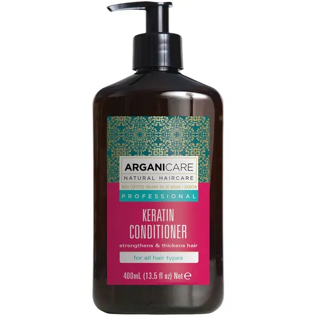 Balsam fortifiant si nutritiv cu keratina Arganicare, 400 ml