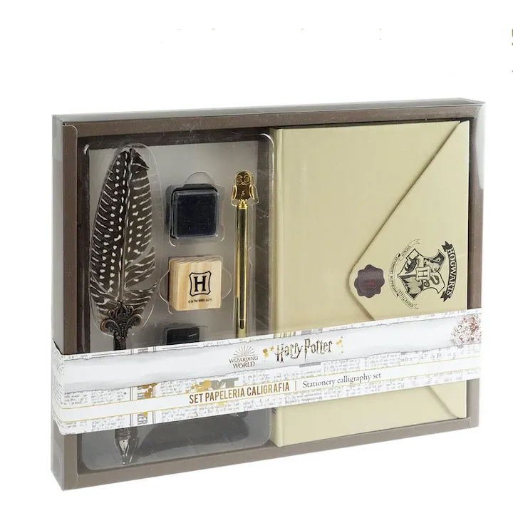 Set Birotica, Harry Potter, cu Pana de scris si Calimara cu Cerneala