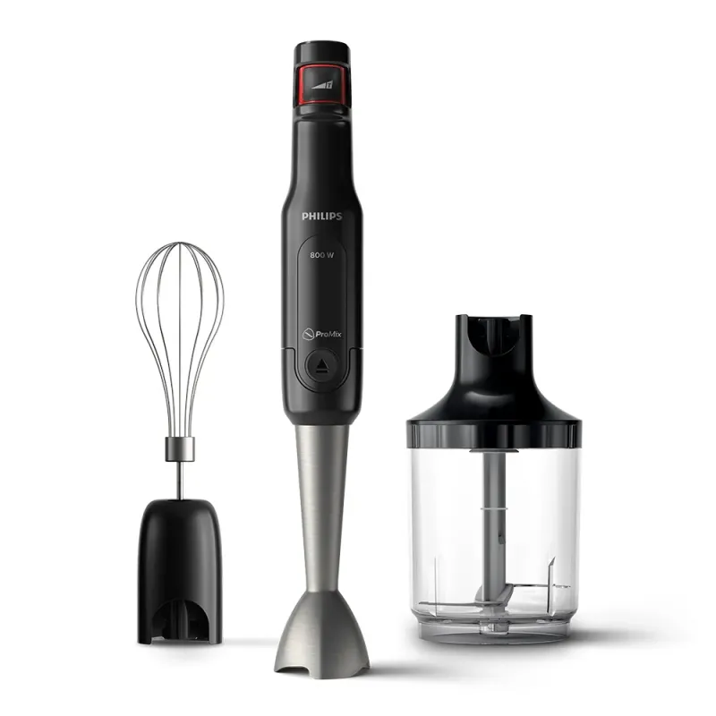 Mixer vertical Philips Viva Collection HR2621/90, 800W, functie Turbo, negru