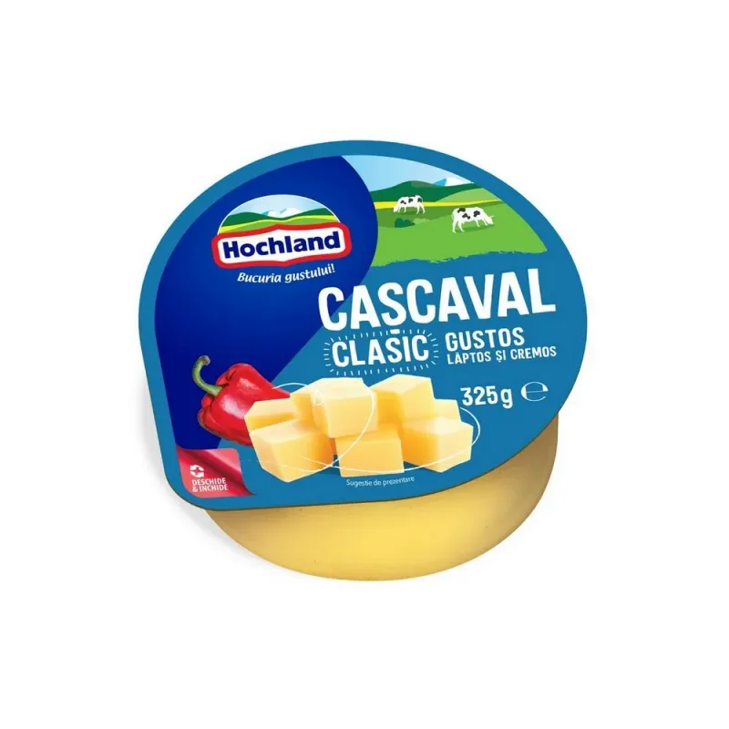 Cascaval clasic Hochland, 325 g