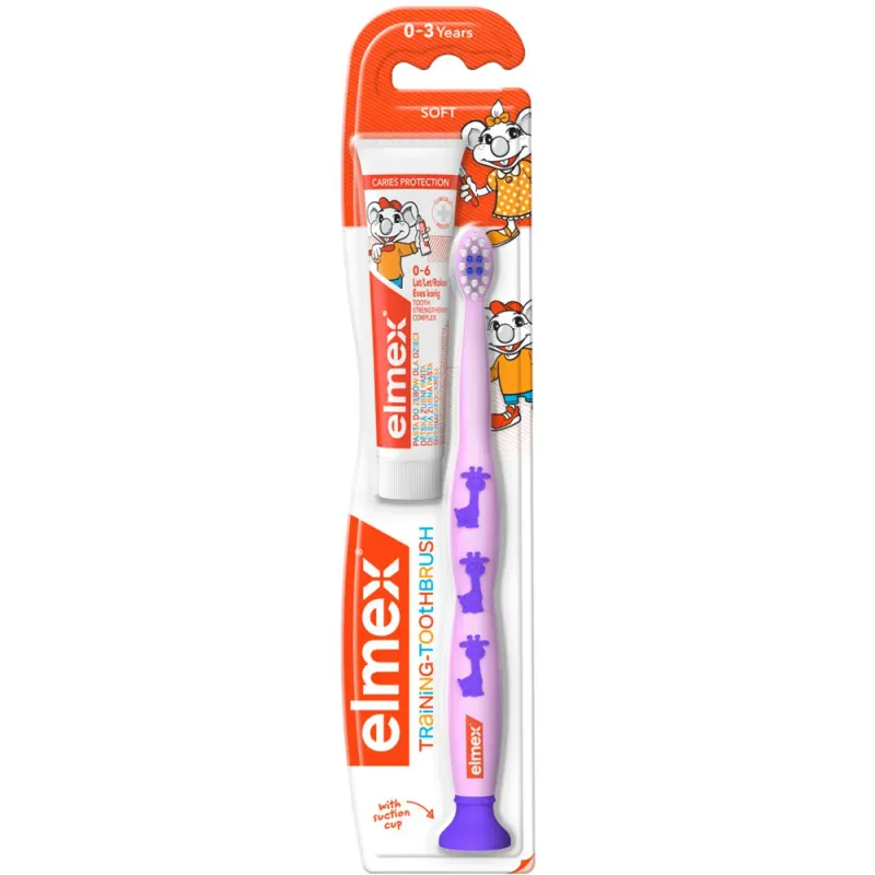 Periuta de dinti pentru copii 0-3 ani Elmex Kids