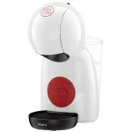 Espressor cu capsule Krups NESCAFÉ® Dolce Gusto® Piccolo XS KP1A0110, 1600W, 15 bari, functie eco, capacitate rezervor 0.8L, alb