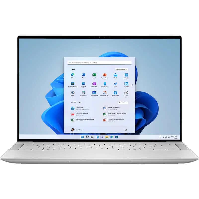 Laptop DELL XPS 14 9440, Intel Core Ultra 7 155H pana la 4.8GHz, 14.5" WUXGA, 16GB, SSD 1TB, NVIDIA GeForce RTX 4050 6GB, Windows 11 Pro, argintiu