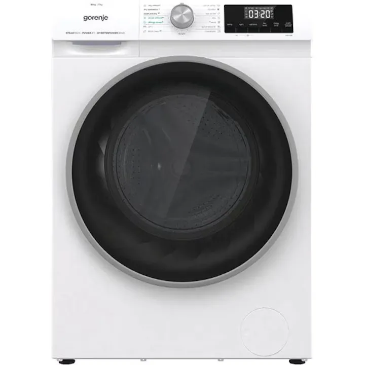 Masina de spalat rufe frontala cu uscator GORENJE WD10514S, 10/6 kg, 1400rpm, Clasa E, Alb