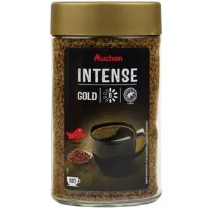 Cafea solubila Auchan Intense Gold, 200 g