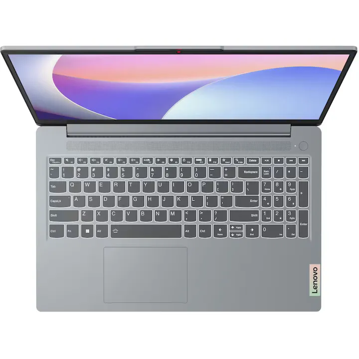 Laptop Lenovo IdeaPad Slim 3 15IAH8 15.6”, FULL HD, Intel Core i5-12450H, 16 GB RAM, 512 GB SSD, No OS, Arctic Grey