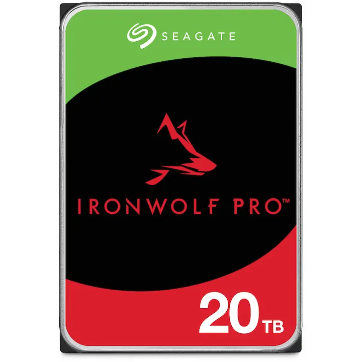 HDD Seagate IronWolf PRO 20TB, NAS, 7200rpm, 256MB cache, SATA-III, 3.5"