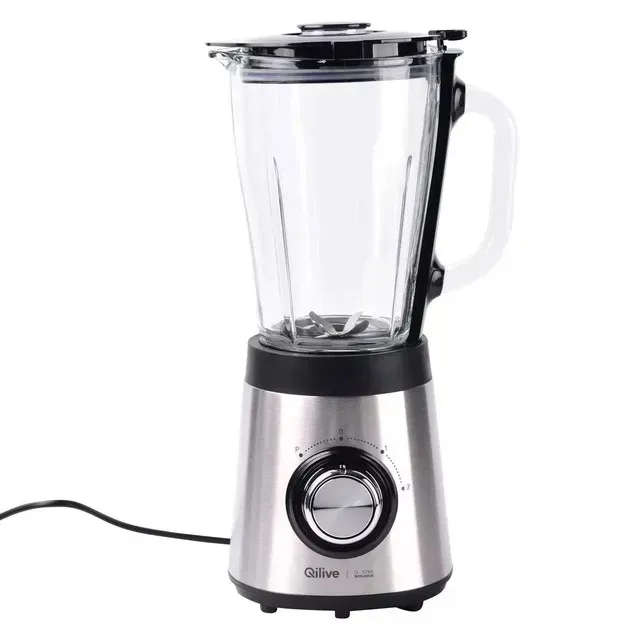 Blender Qilive Q.5788, 700W, capacitate 1.5 l, functie pulse, argintiu