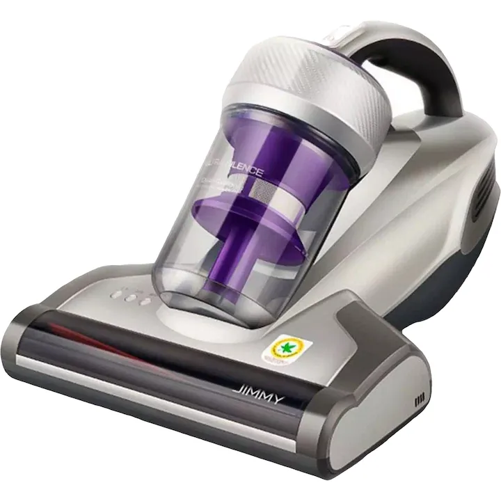 Aspirator UV antiacarieni Jimmy JV35, 700W, 14000Pa, incalzire rapida 5 secunde, mod filtrare duala, mod de curatare 3 in 1, gri