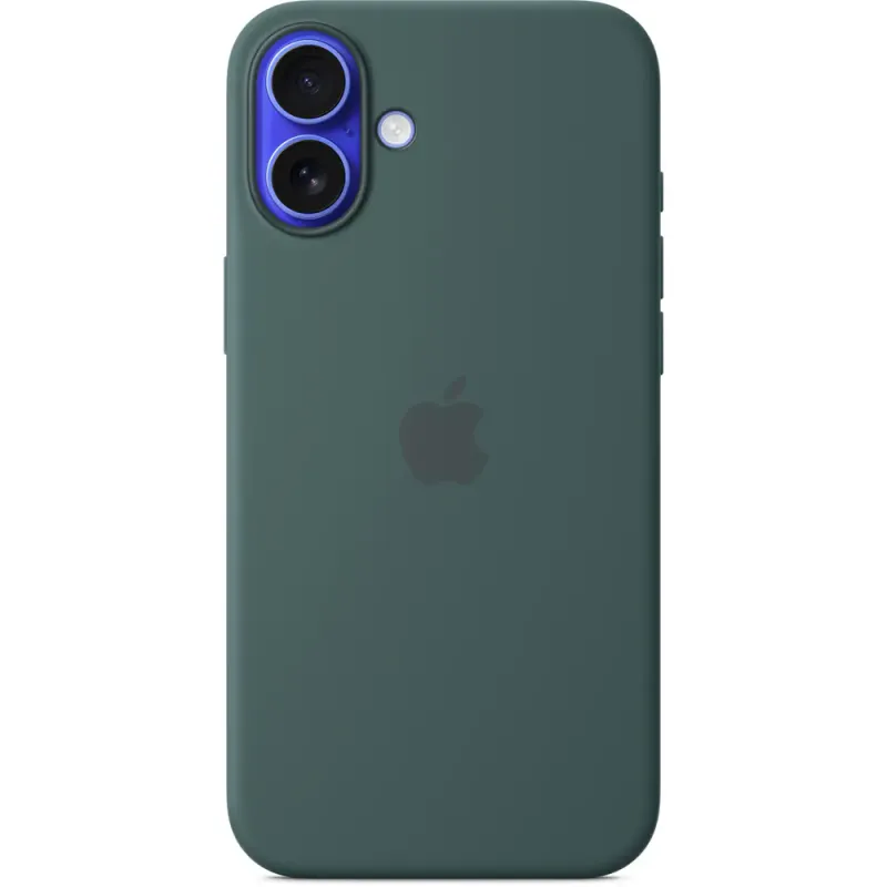 Husa telefon APPLE iPhone 16 Plus Silicone Case cu MagSafe - Lake Green, MYYH3ZM/A