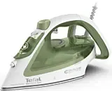 Fier de calcat Tefal EasyGliss Eco FV5781E1, 0.27 litri, 2800 W, Alb / Verde