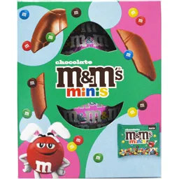 Ou de ciocolata cu lapte cu drajeuri m&m's Minis 97g