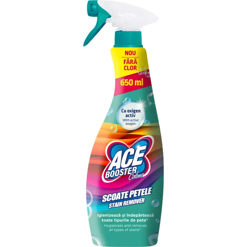 Spray pentru indepartarea petelor Ace, 0.65 l