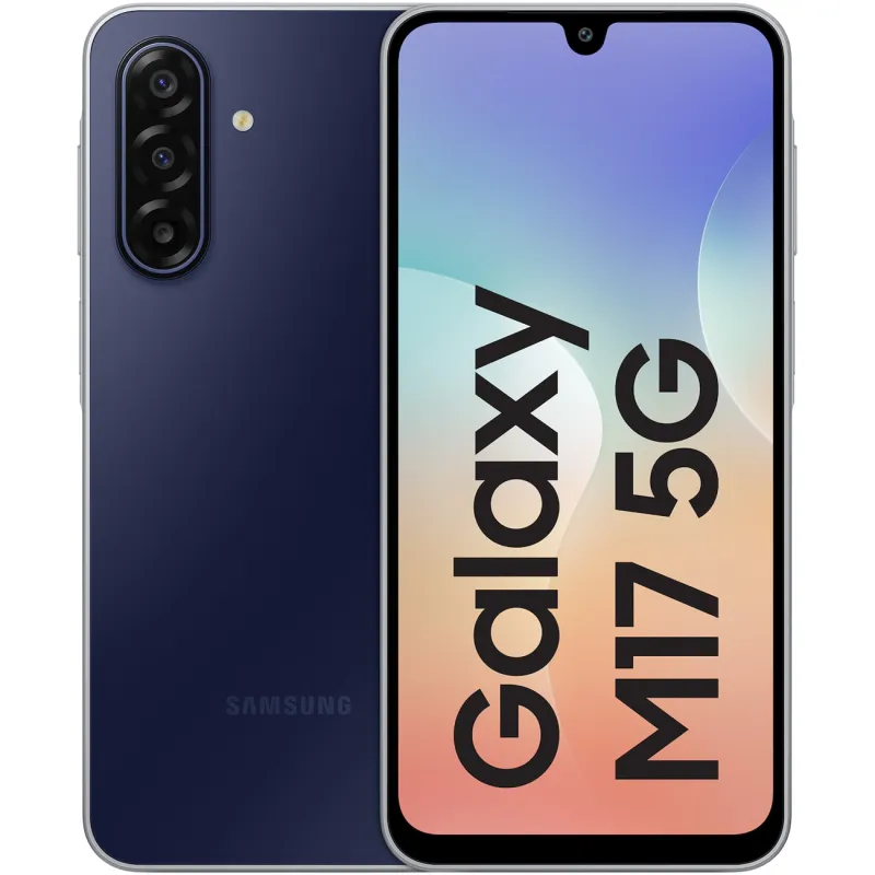 Samsung Galaxy M17, 6GB RAM, 128GB, 5G, Sapphire Black
