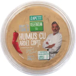 Humus cu ardei copti 200g
