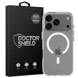 Husa de Protectie, Compatibila cu Apple iPhone 17 Pro, Doctor Shield Fantom, MagSafe