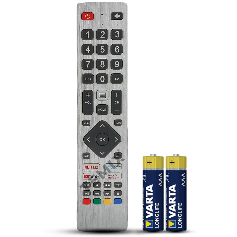 Telecomanda universala Sharp, compatibila cu 99% din modelele de TV LCD/LED Sharp, TEMIX®, baterii incluse