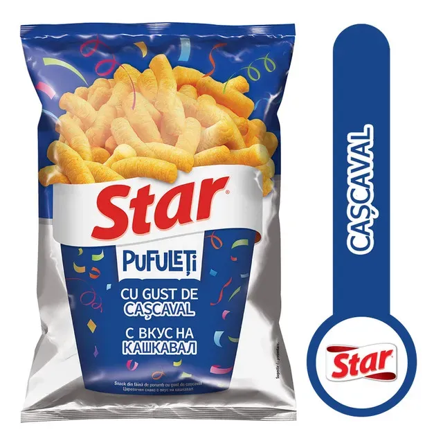 Pufuleti cu aroma de cascaval Star, 80 g