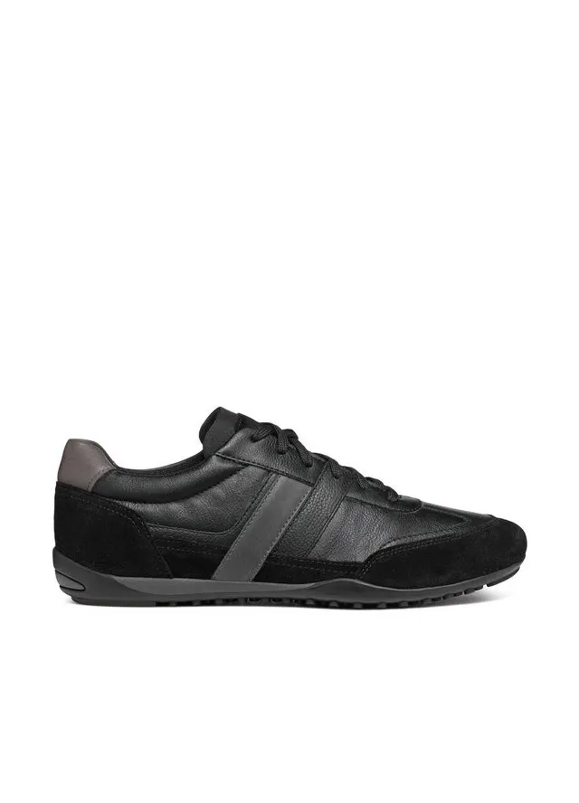 Pantofi barbati Geox, 303951344, Piele ecologica, 40 EU, Negru