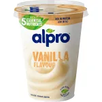 Produs fermentat din soia cu aroma de vanilie Alpro, 400 g Pret avantajos | Auchan.ro