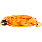 Prelungitor Bachmann, cu fisa si priza, dubu contact lateral de protectie, cablu H05VV-F 3G1mm², 2500W, 10A, 10m, Orange