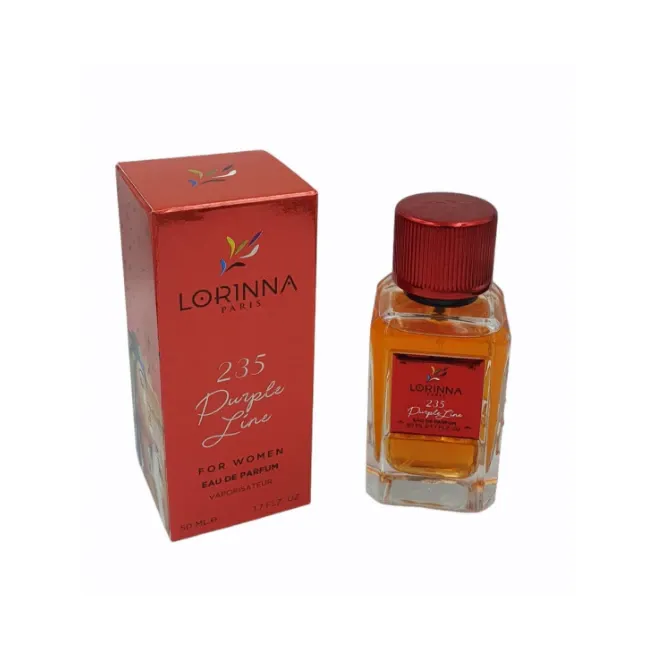 Apa de parfum Lorinna Purple Line de dama, 50 ml