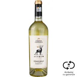 Vin alb demisec Feteasca Regala 0.75L