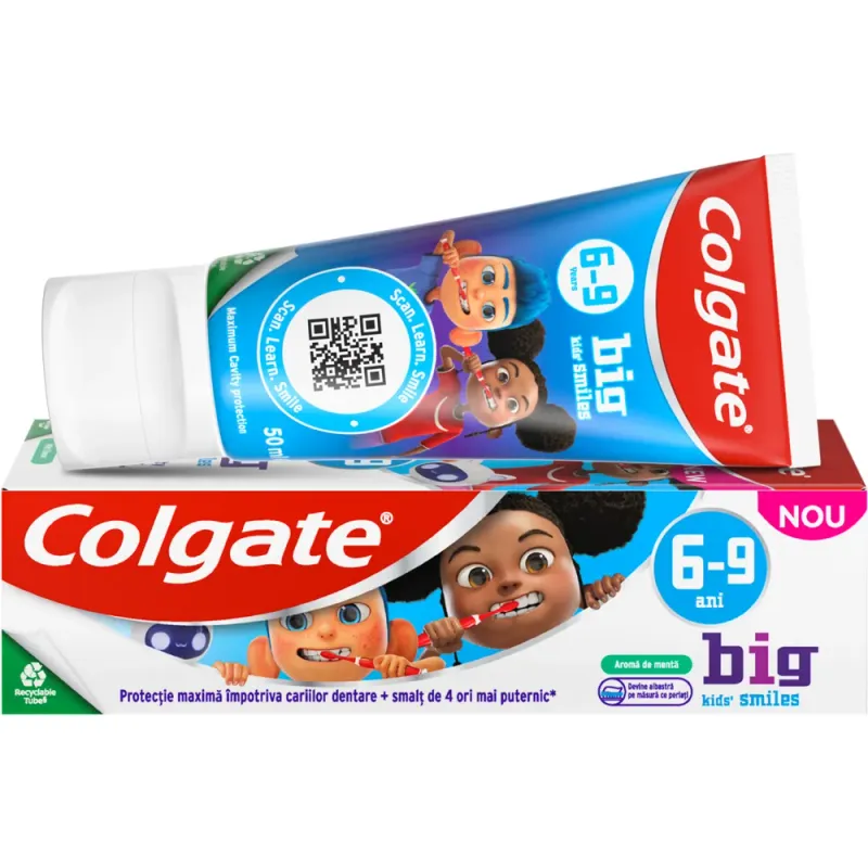 Pasta de dinti Colgate, pentru copii 6-9 ani, 50 ml