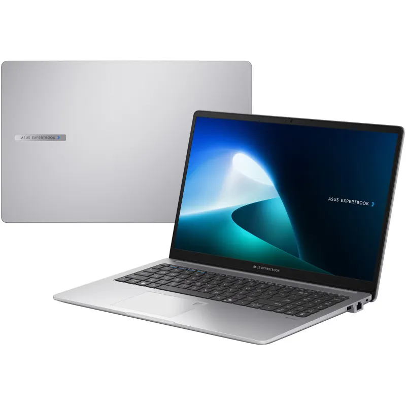 Laptop ASUS 15.6'' ExpertBook P1 P1503CVA, FHD, Procesor Intel® Core™ i5-13500H (18M Cache, up to 4.70 GHz), 12 cores, 32GB DDR5, 2 TB SSD, Intel Integrated Graphics, No OS, Misty Grey