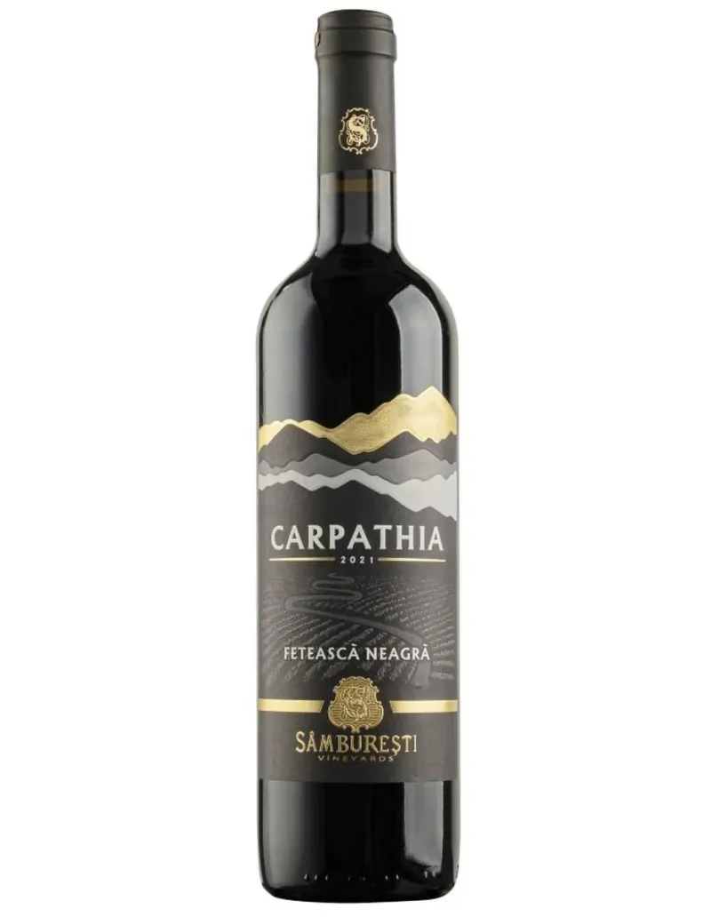 Vin rosu sec Domeniile Samburesti Carpathia, Feteasca Neagra, 0.75 l