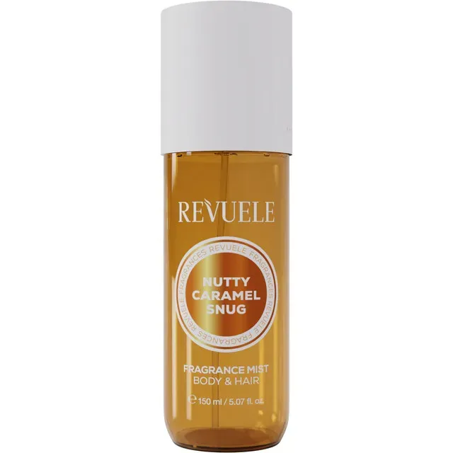 Spray de corp parfumat Revuele Nutty Caramel Snug, 150 ml