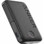 Baterie externa Anker 322 MagGo, Magnetica Wireless, 5000 mAh, USB-C, pentru seria iPhone 12/13/14, Black