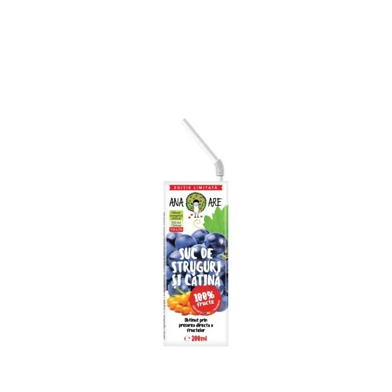 Suc de struguri si catina Ana Are, 0.2 l