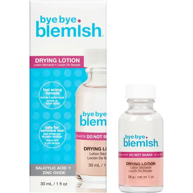 Lotiune pentru uscarea cosurilor Bye Bye Blemish, 30 ml