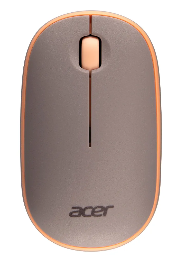 Mouse Wireless Acer AMR100, 1600 dpi, Portocaliu