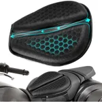 Husa cu gel pentru sa motocicleta si scuter, YOUKUKE®, scutere cu husa impermeabila, Model ergonomic, Ventilat, Absorbtie a socurilor, design antiderapant, 40 x 36 x 3 cm, Negru