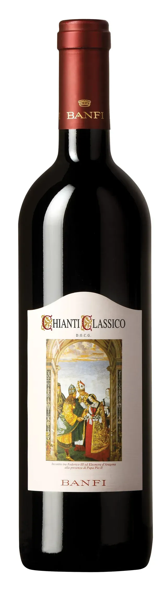 Vin rosu sec Banfi Chianti Classico D.O.C.G, Sangiovese, 0.75 l