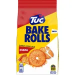 Rondele de paine crocanta cu aroma de pizza Bake Rolls 7 Days, 80 g
