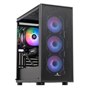 PC Gaming BALAUR Legendar Elite, Intel i7-14700F 2.0GHz, 32GB DDR5, 1TB SSD, RTX 5060 8GB GDDR7, Iluminare RGB