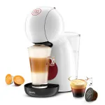 Espressor KRUPS cu capsule NESCAFÉ® Dolce Gusto® Piccolo XS KP1A3110, 1600 W, 15 bari presiune, capacitate rezervor 0.8 L, functie Eco, alb & rosu