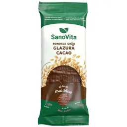 Rondelele din grau expandat cu glazura de cacao 66g