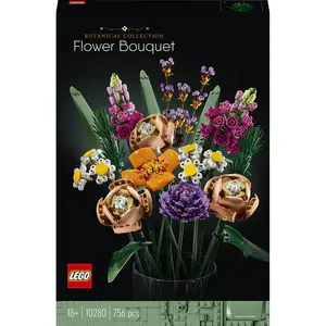 LEGO Botanicals: Buchet de flori 10280, 18 ani+, 756 piese